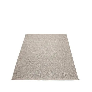 Svea matta - mud metallic/mud, 180x260 cm - Pappelina