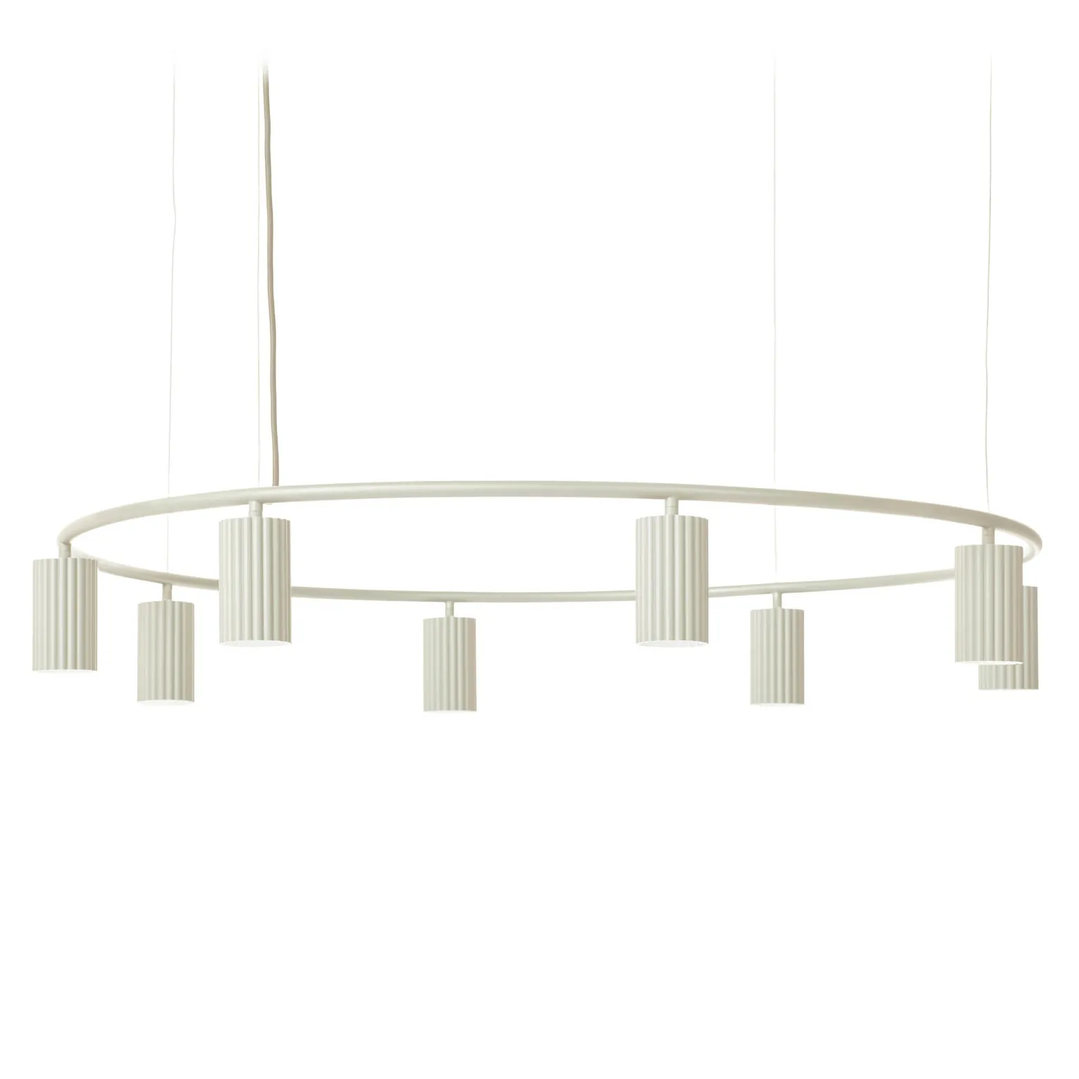 Donna Circle 100 taklampa, Linen Pholc