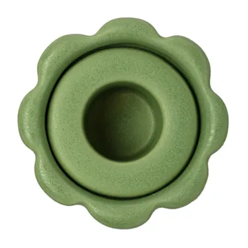 Birgit vas/ljuslykta 17 cm - Olive - PotteryJo