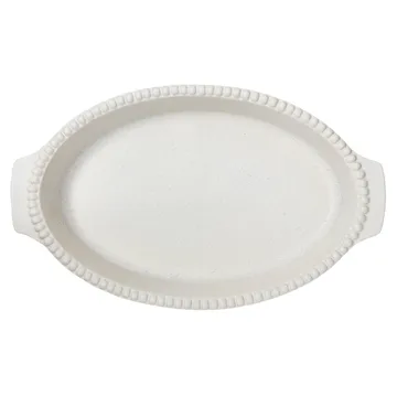 Daria ugnsform 35 cm - Cotton white - PotteryJo