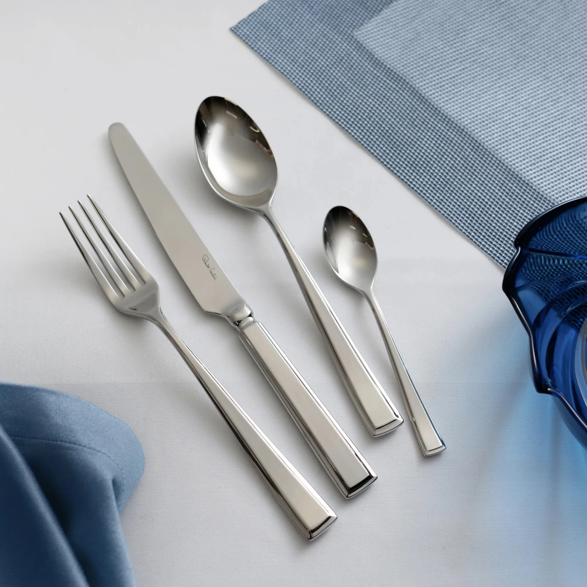Fairford bright bestickset, Rostfritt stål, 24 delar Robert Welch