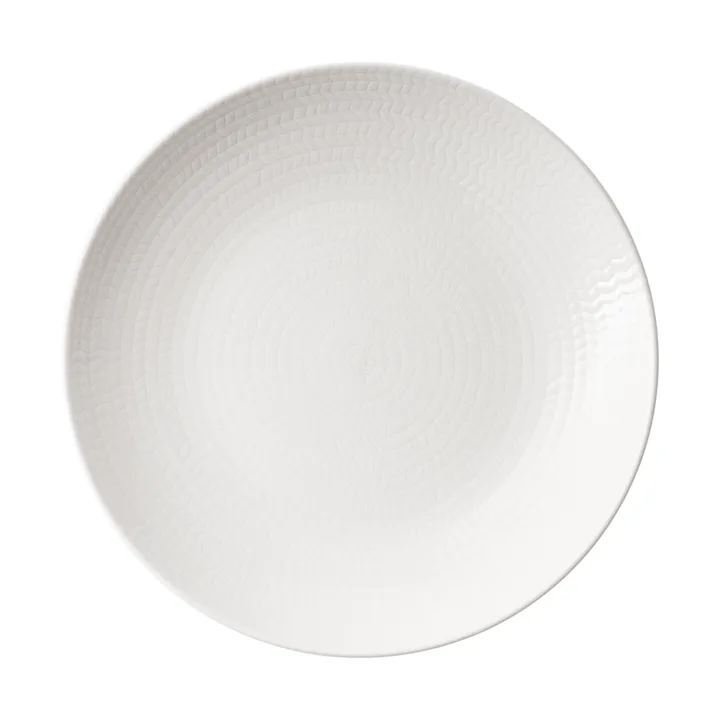 Blå eld tallrik - Vit, 23 cm - Rörstrand