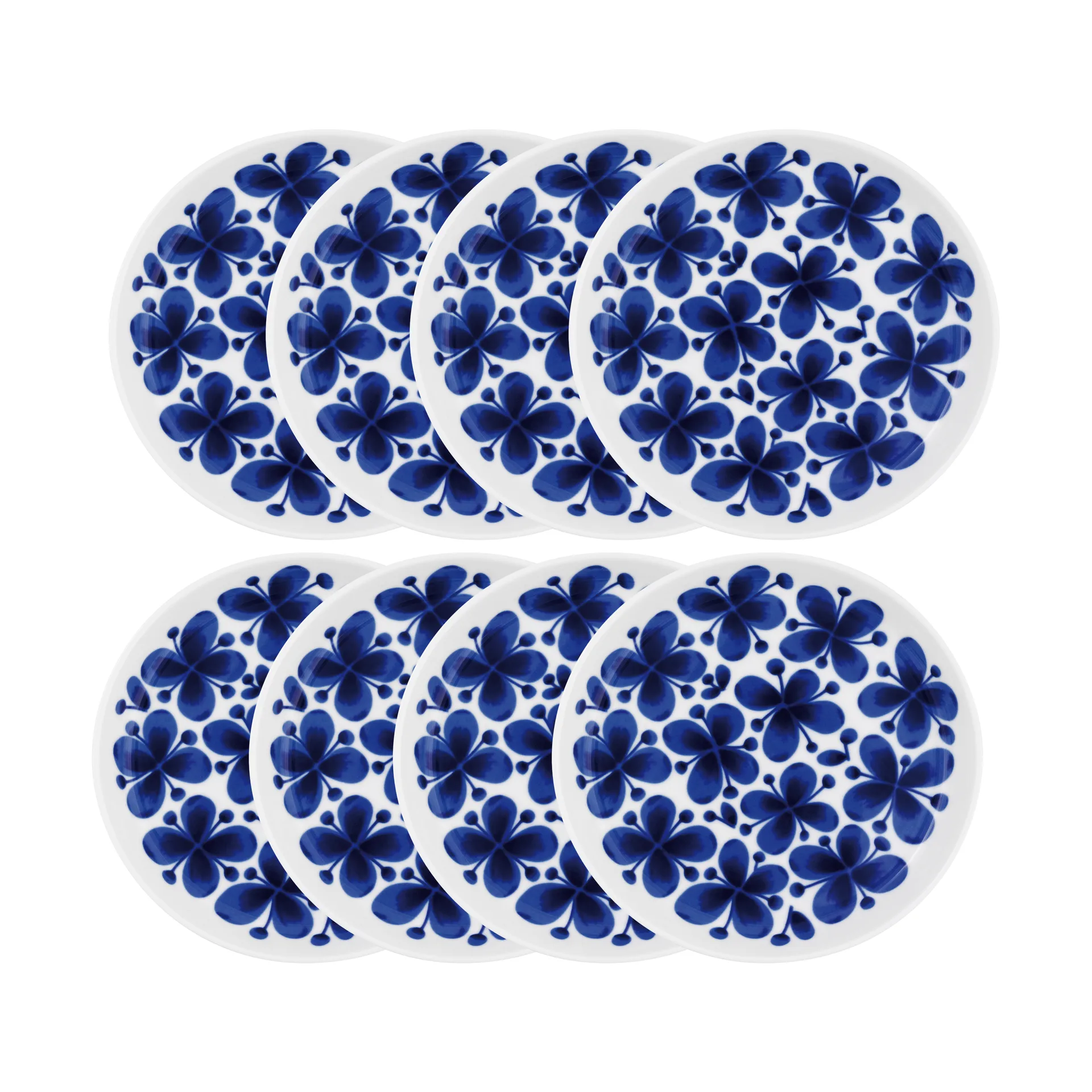 Mon Amie assiett Ø18 cm 8-pack - Blå Rörstrand