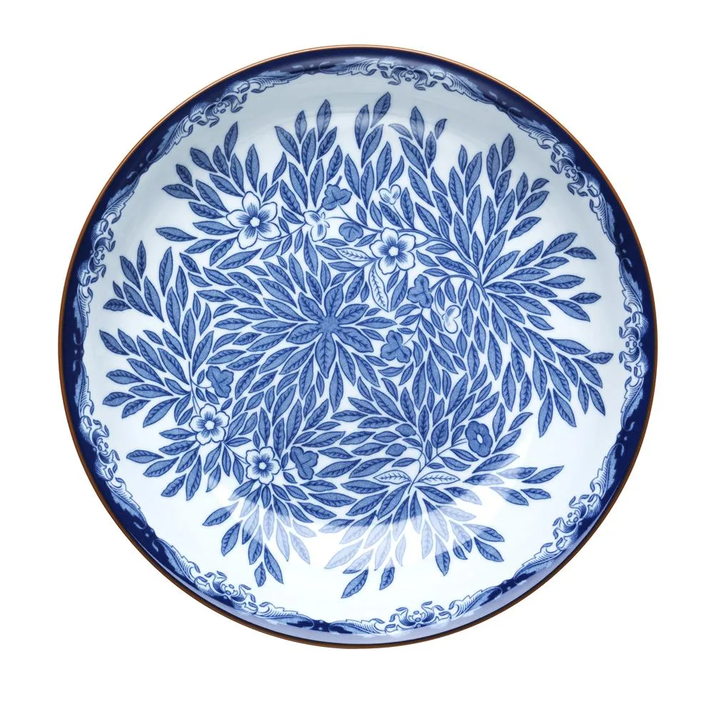 Ostindia Floris tallrik djup Ø22 cm, Blå Rörstrand