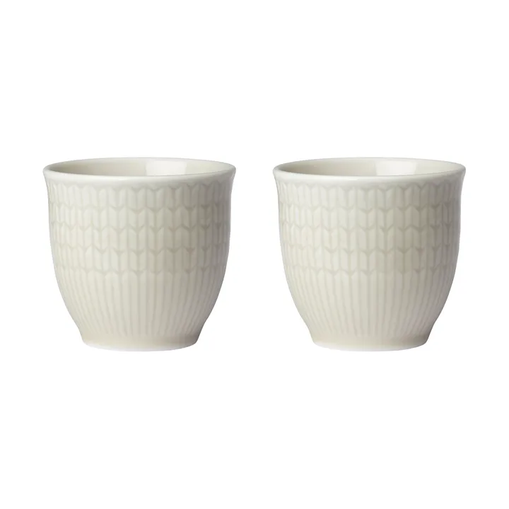 Swedish Grace äggkopp 2-pack - Havre - Rörstrand