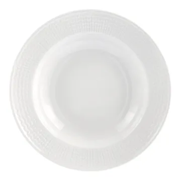 Swedish Grace djup tallrik Ø25 cm - snö (vit) - Rörstrand
