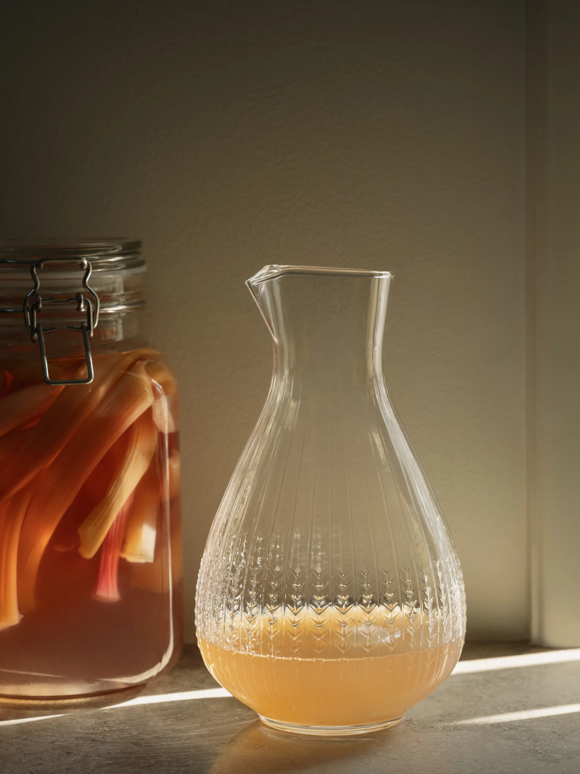 Swedish Grace karaff 1 L, Klar Rörstrand