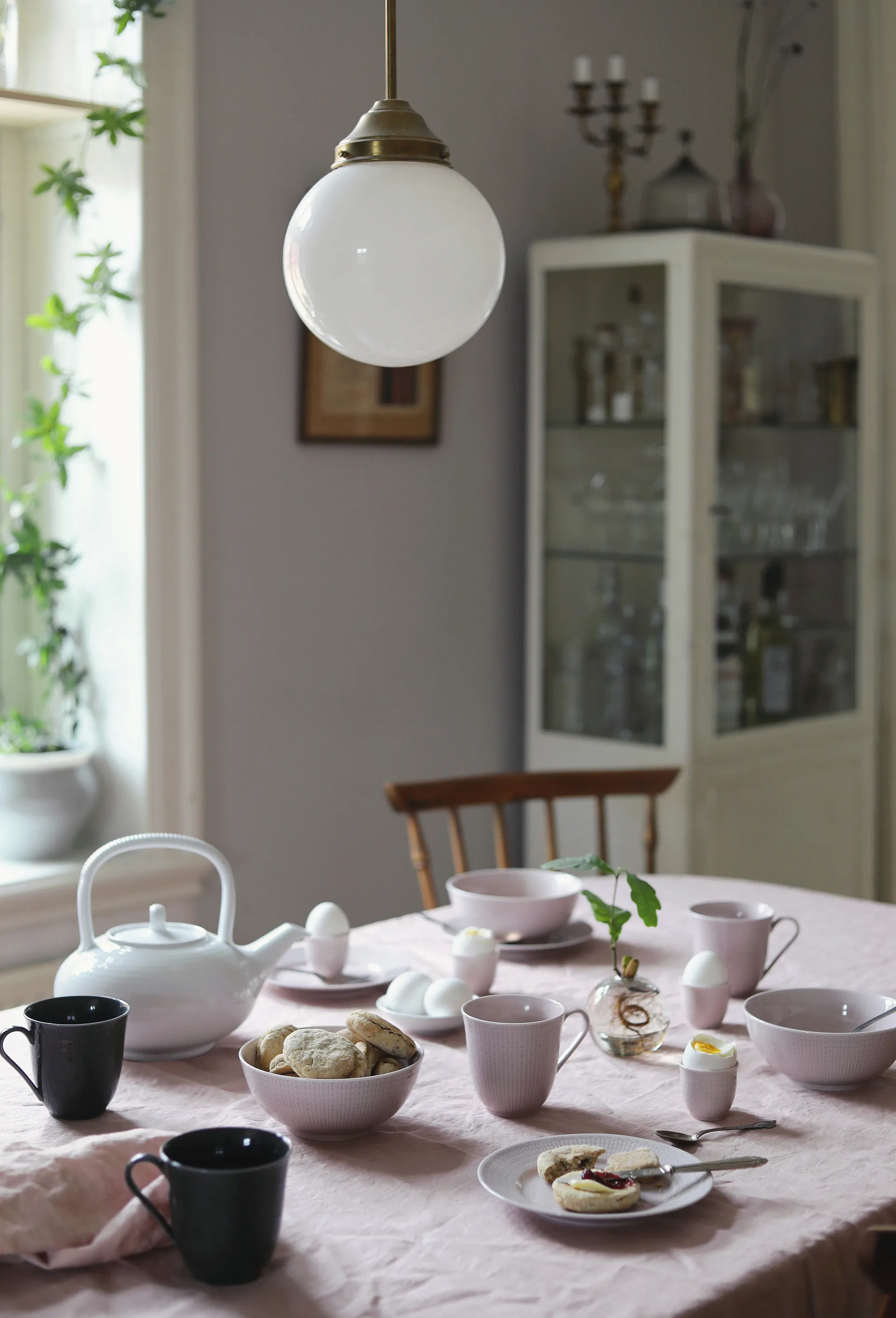Swedish Grace skål 30 cl, ros (rosa) Rörstrand