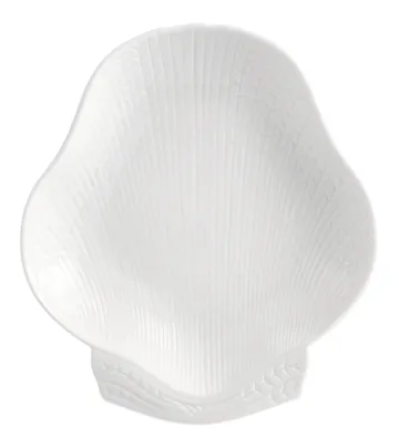 Swedish Grace snäckfat 18x16 cm - Snö (vit) - Rörstrand