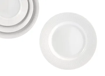 Swedish Grace tallrik Ø21 cm - snö (vit) - Rörstrand