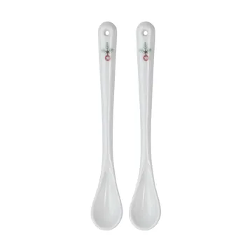 Swedish Grace Winter sked 15 cm 2-pack - Vit - Rörstrand