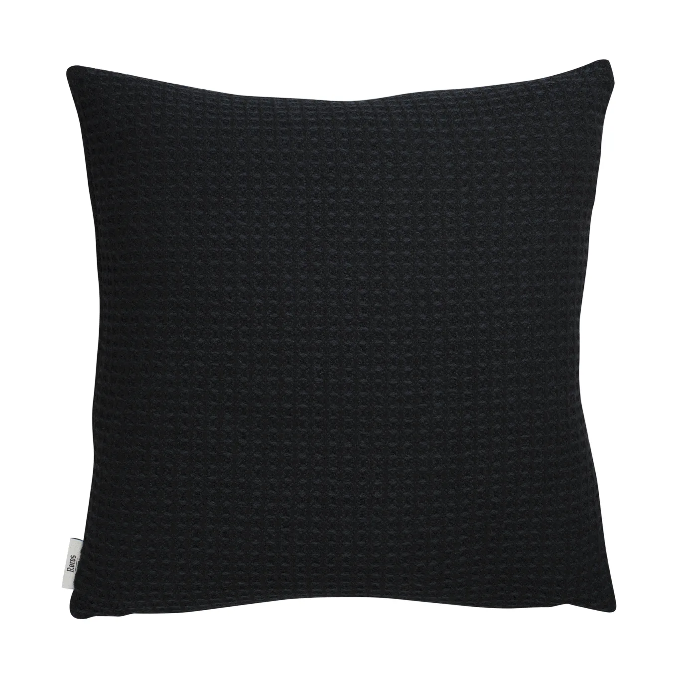 Vega kudde 50x50 cm, Black Røros Tweed