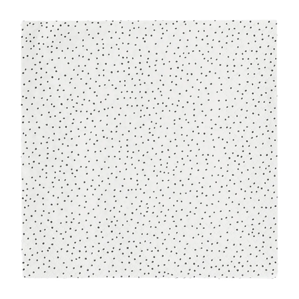 Grain servett 33x33 cm 20-pack, White-black Scandi Essentials