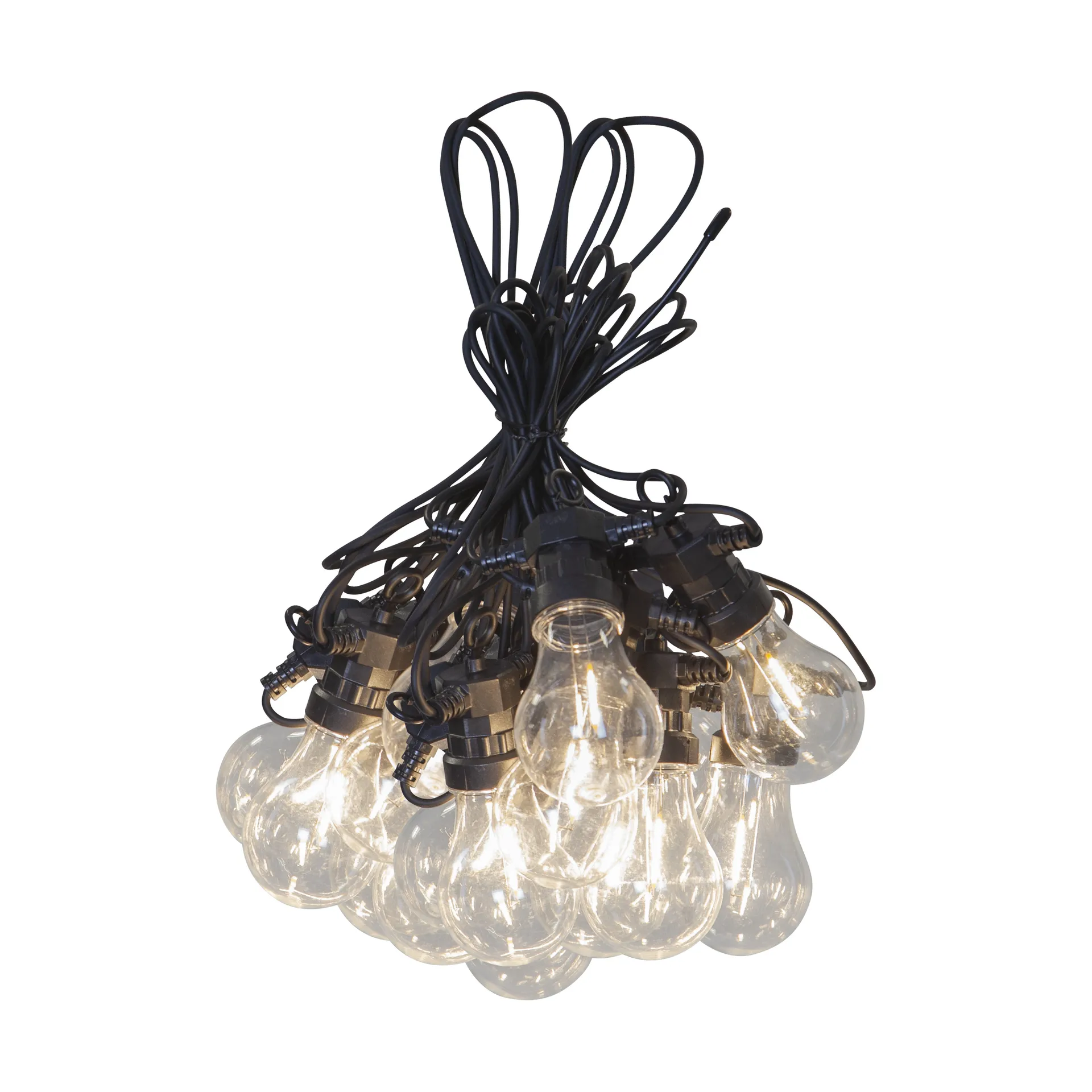 Wisp ljusslinga svart, 855 cm, 20 ljus Scandi Essentials