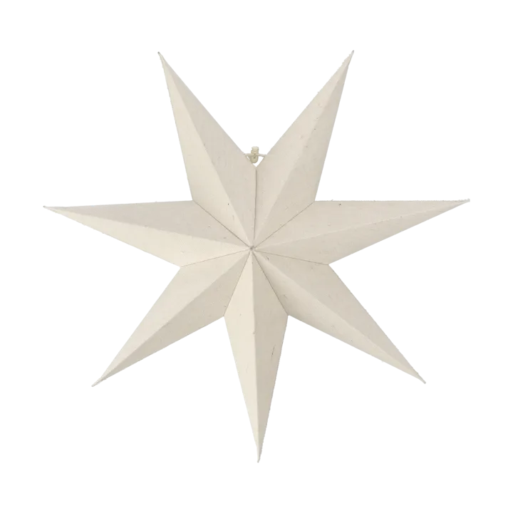 Bare adventsstjärna vit - 45 cm - Scandi Living