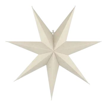 Bare adventsstjärna vit - 60 cm - Scandi Living