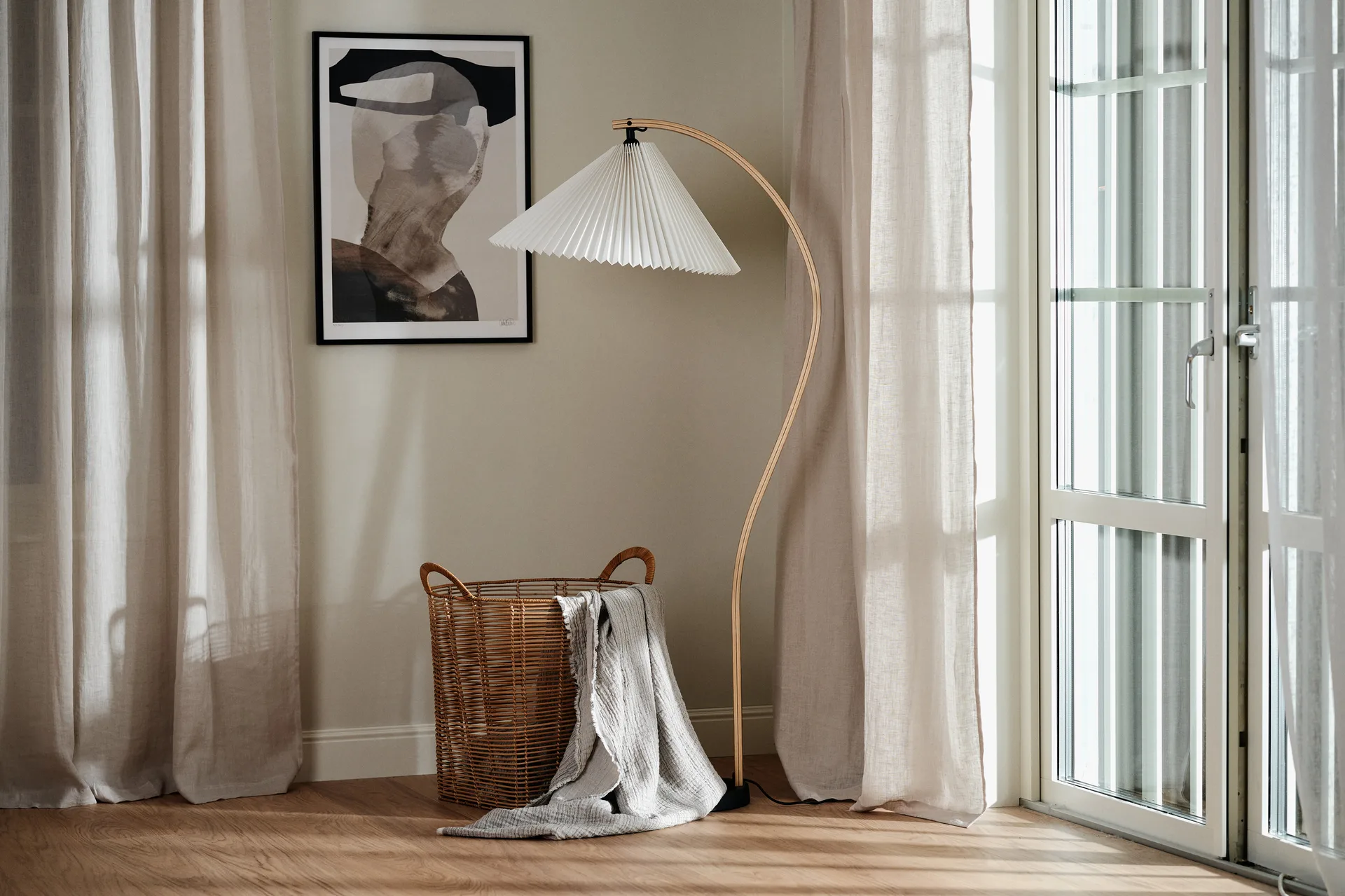 Breeze överkast 160x260cm, Grå Scandi Living