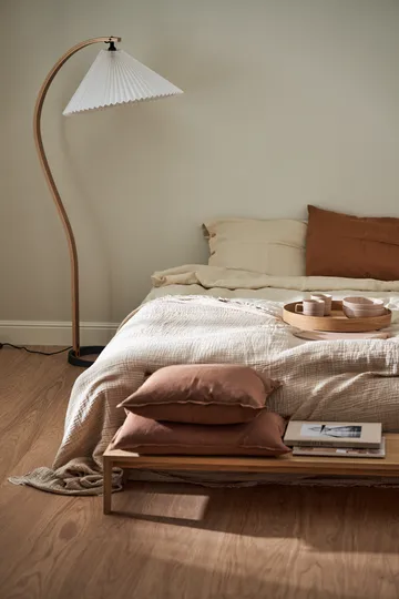 Calm kuddfodral linne 40x60 cm - Almond Brown - Scandi Living