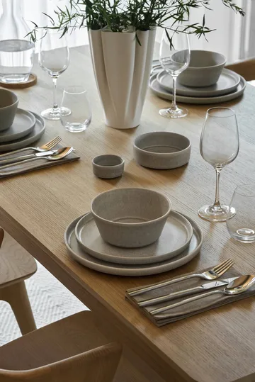 Clay mattallrik - Beige, Ø26 cm - Scandi Living