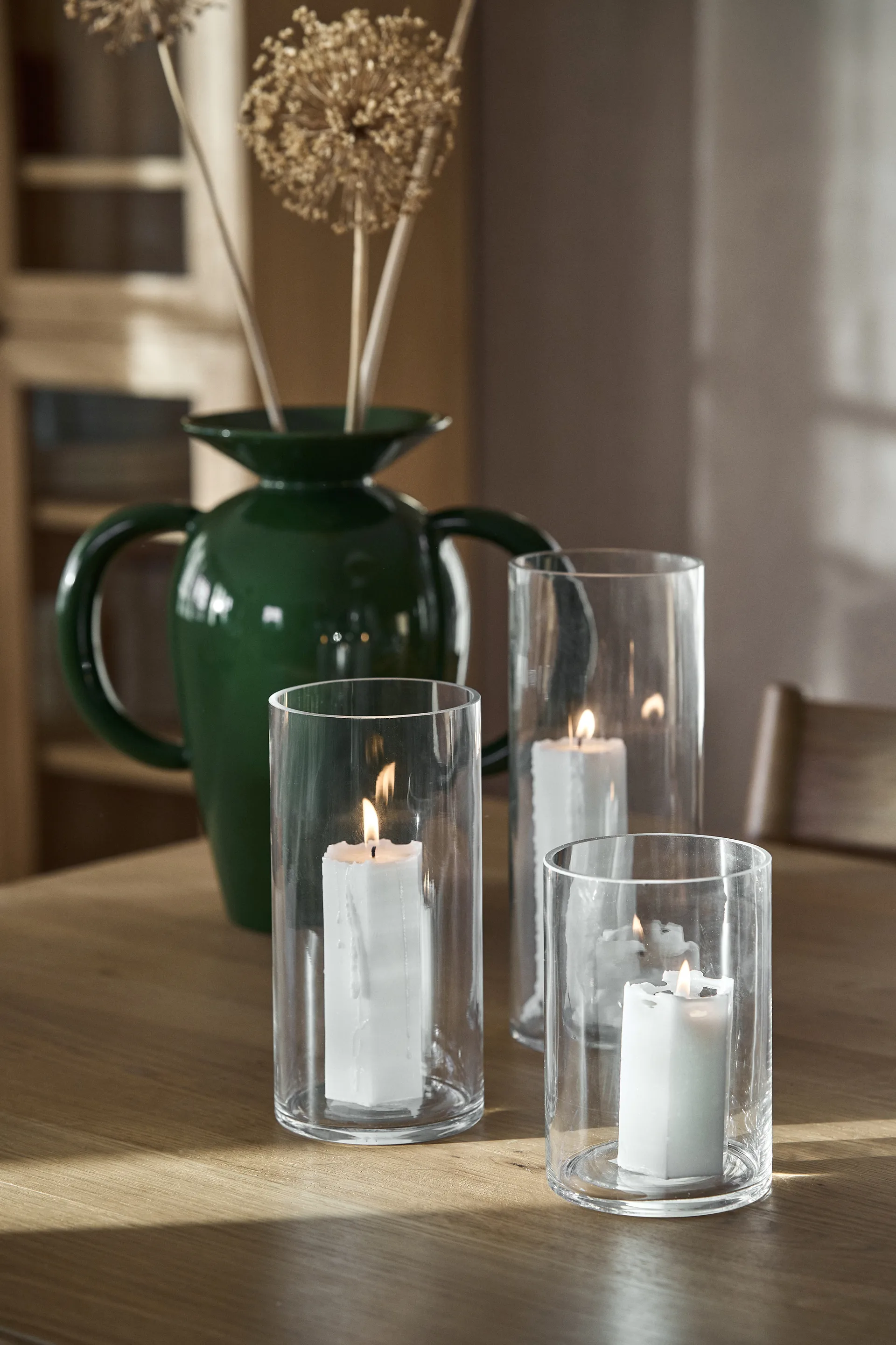 Cylinder vas Ø10x15 cm, Klar Scandi Living