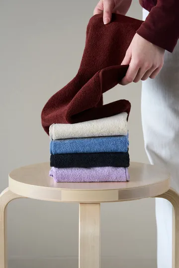 Drift handduk 30x50 cm - Röd - Scandi Living