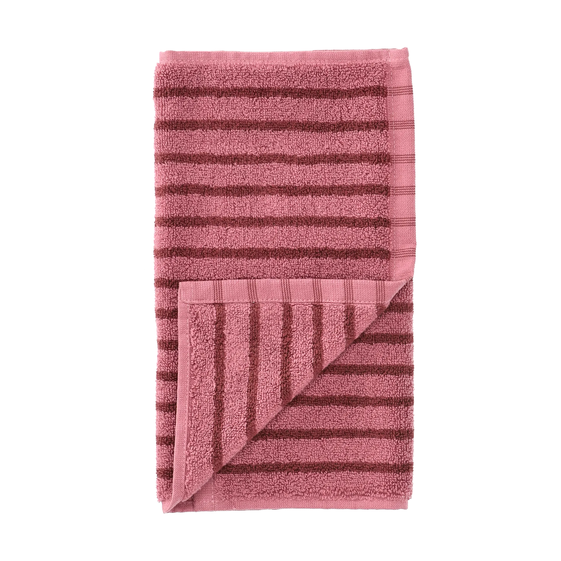 Drift handduk 30x50 cm, Rosa-röd Scandi Living