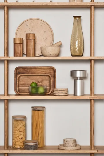 Hollow serveringsbricka - 20x30 cm - Scandi Living