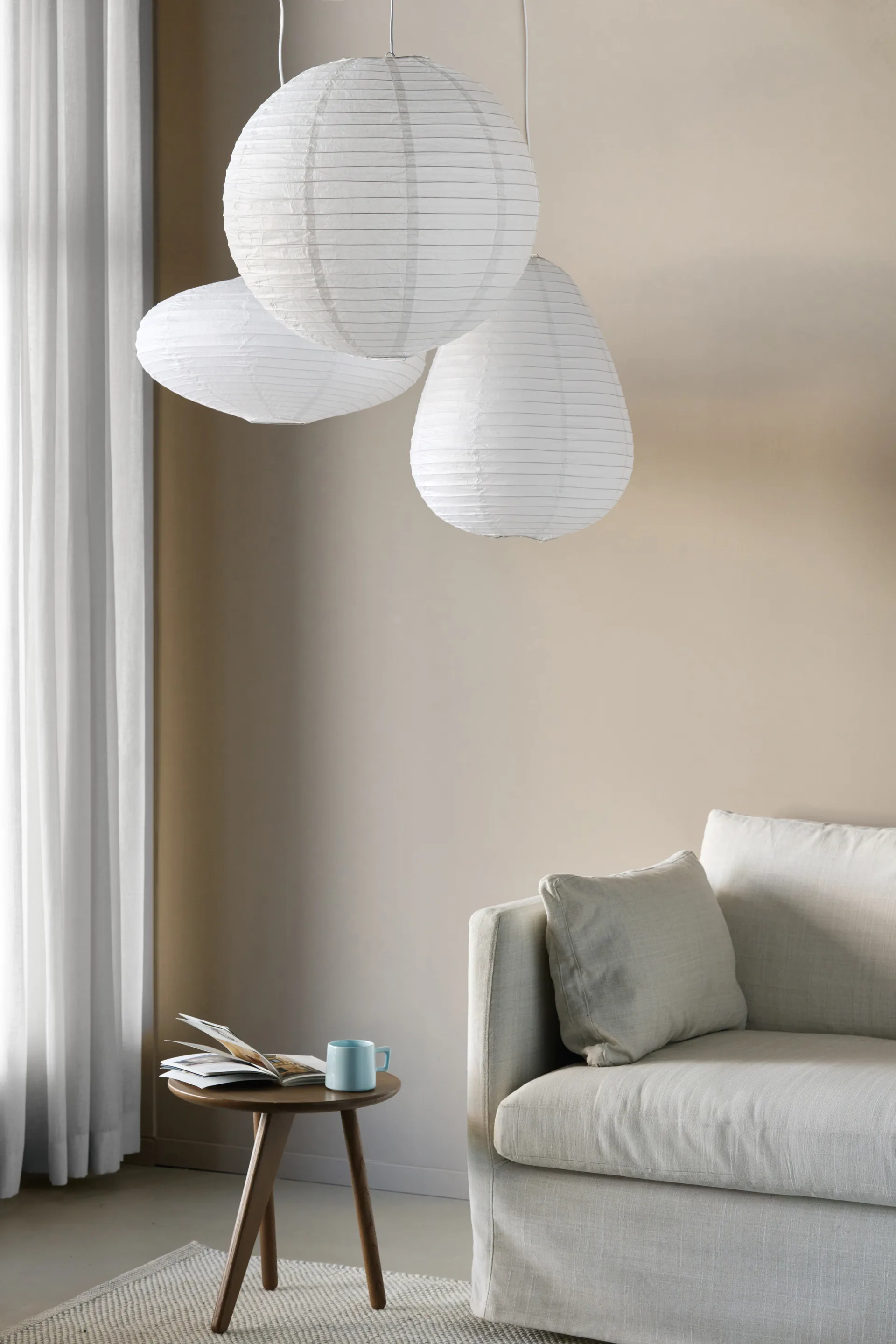 Lucent lampskärm drop, Ø40 cm Scandi Living