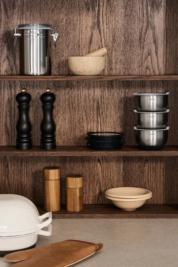 Ridge mortel Ø14x7 cm - Marmor - Scandi Living