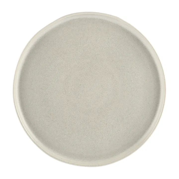 Sandsbro mattallrik - Ljusgrå, Ø26 cm - Scandi Living