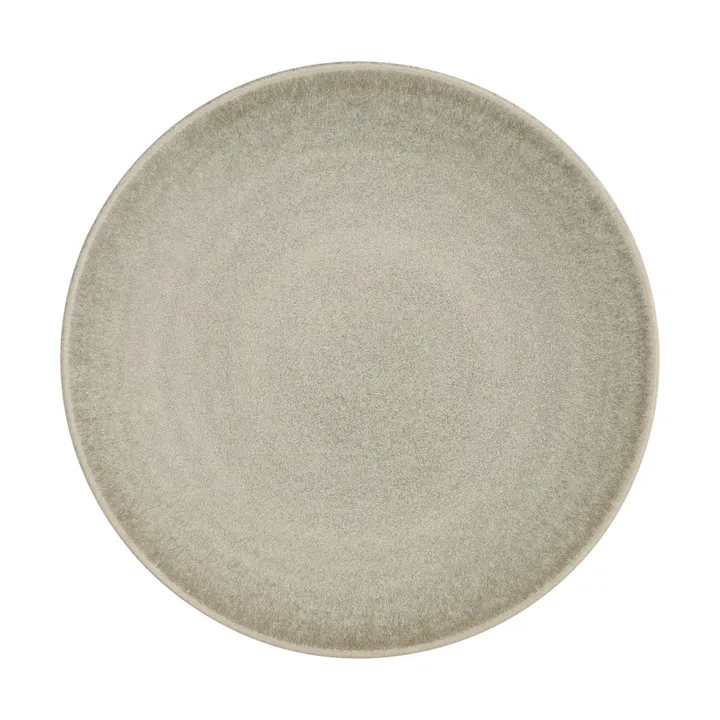 Terra mattallrik - Beige stengods, Ø26,5 cm - Scandi Living