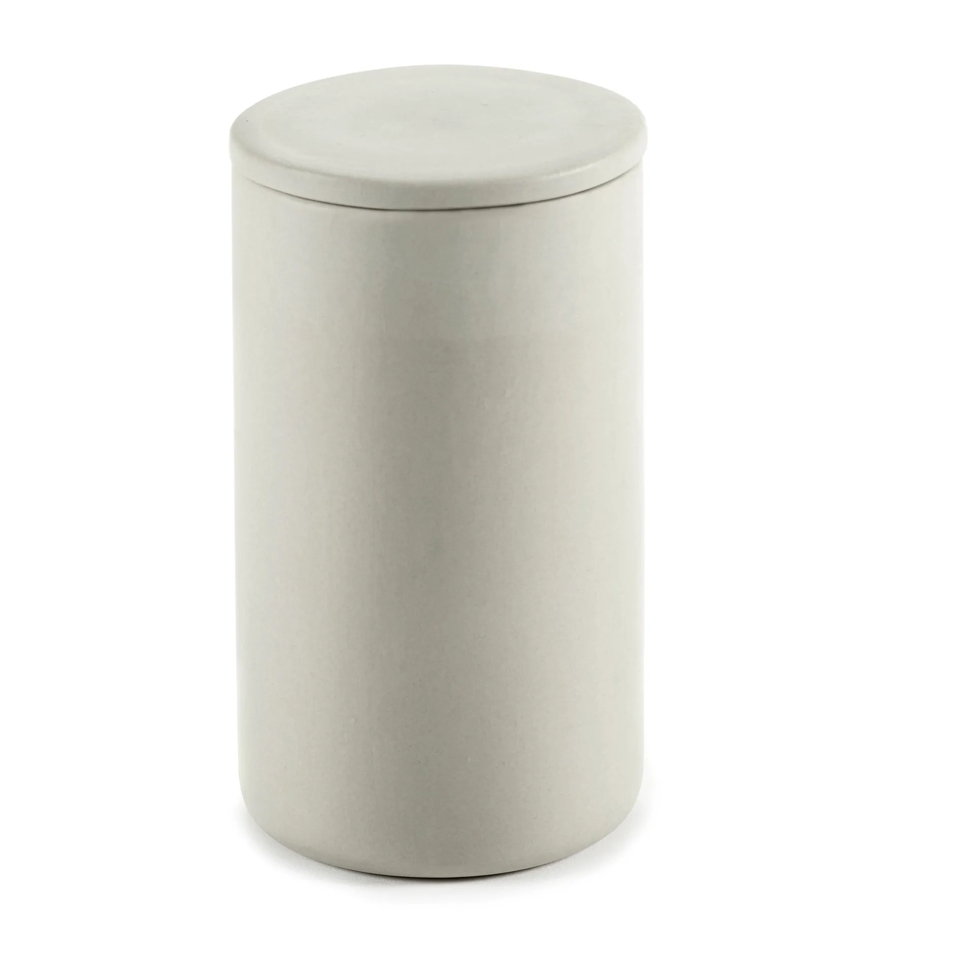 Cose förvaringsburk rund med lock hög Ø7 cm, Beige Serax