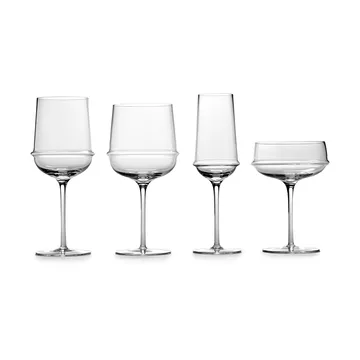 Dune champagnekupa 28 cl 4-pack - Clear - Serax