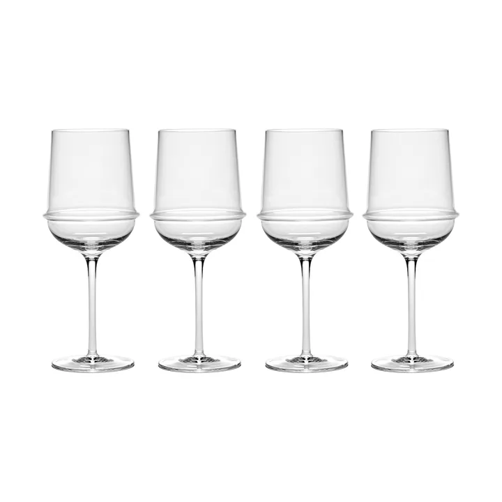 Dune vitvinsglas 30 cl 4-pack - Clear - Serax