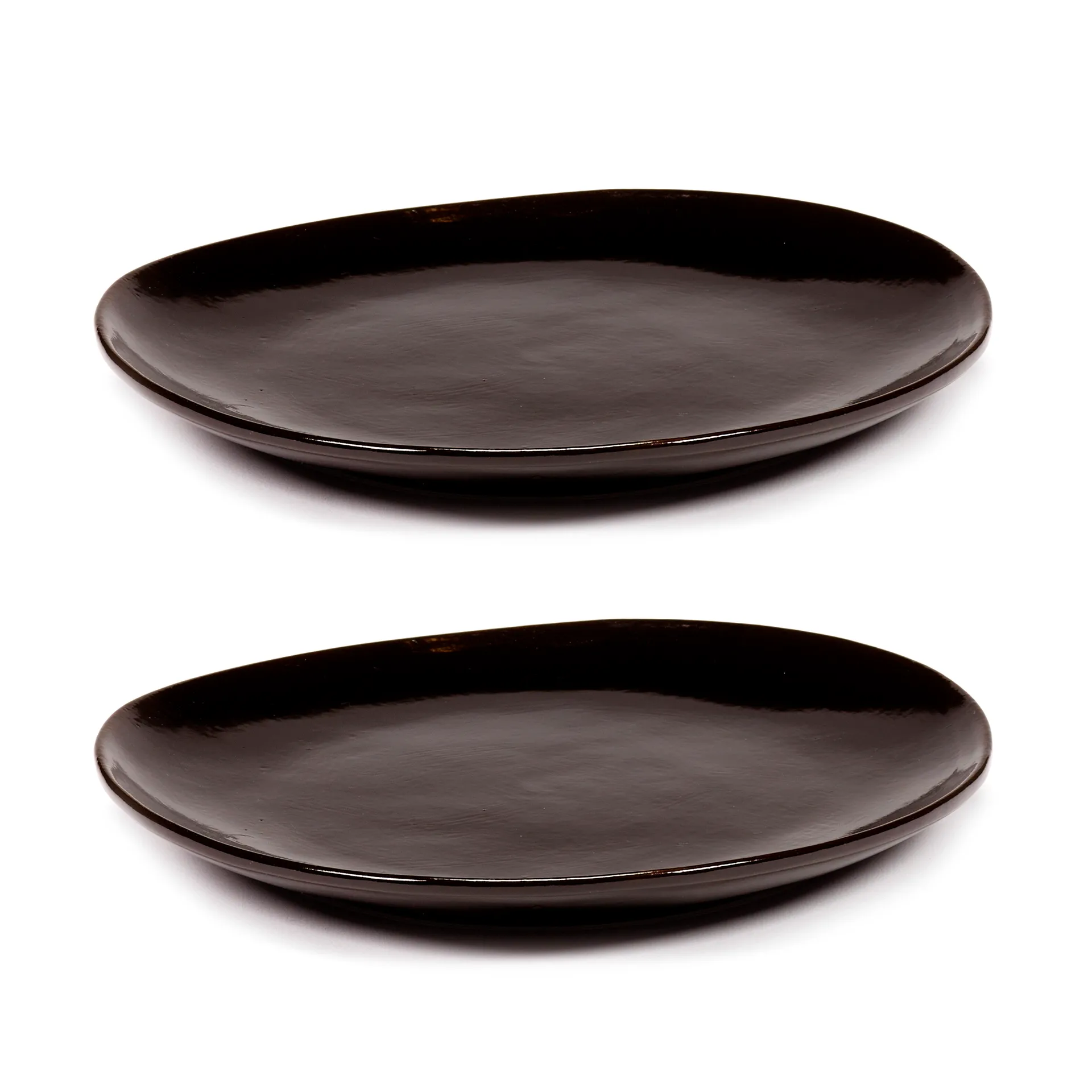 La Mère tallrik M Ø20 cm 2-pack, Dark brown Serax