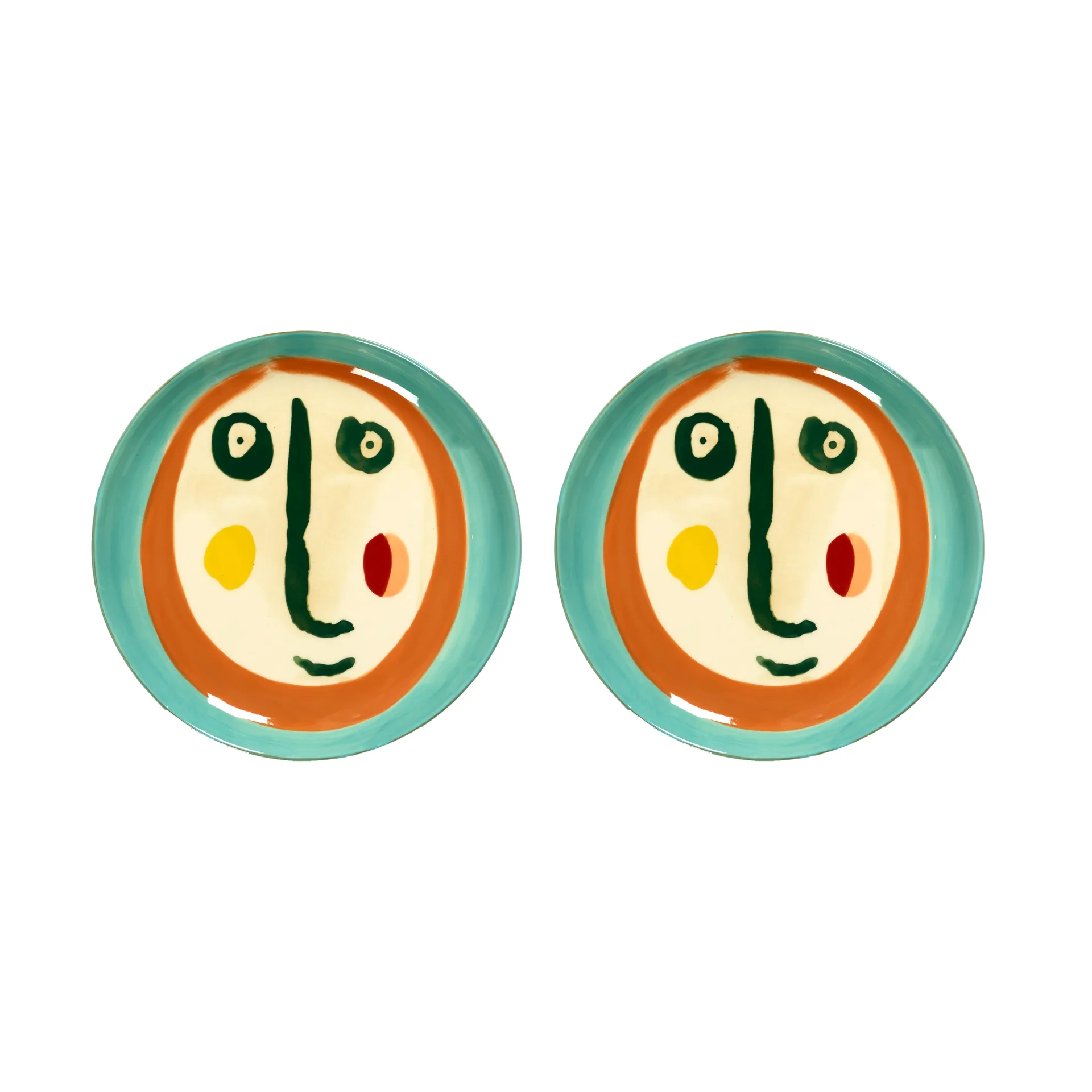 Ottolenghi Feast tallrik S Ø19 cm 2-pack, Face nr 2 Serax