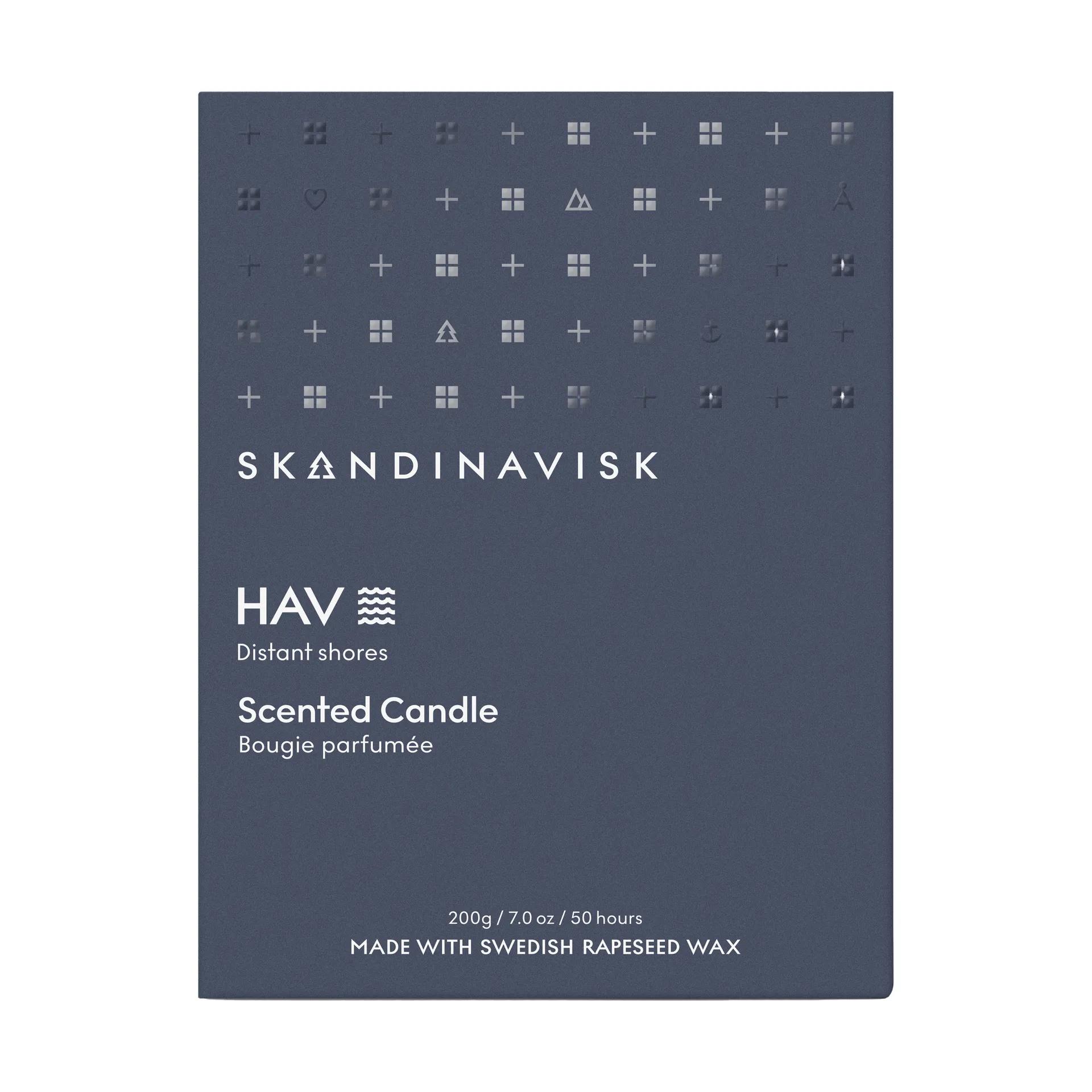 Hav doftljus med lock, 200 g Skandinavisk
