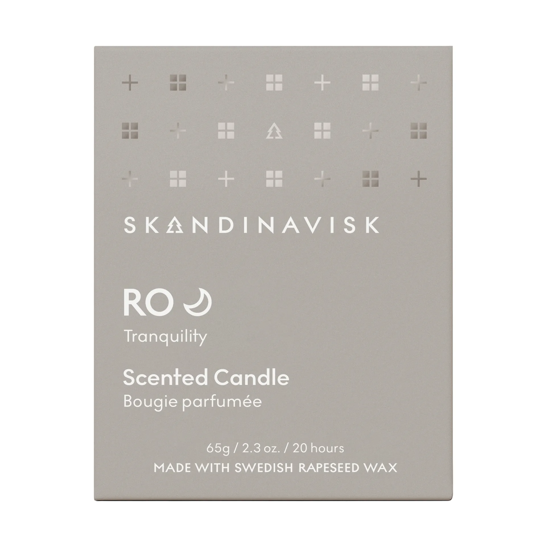 Ro doftljus med lock, 65 g Skandinavisk