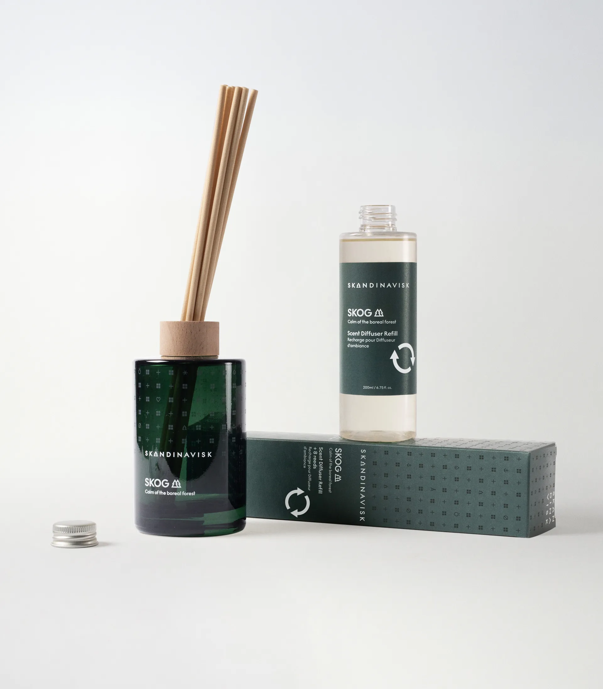 Skandinavisk refill till doftpinnar 200 ml, Skog Skandinavisk