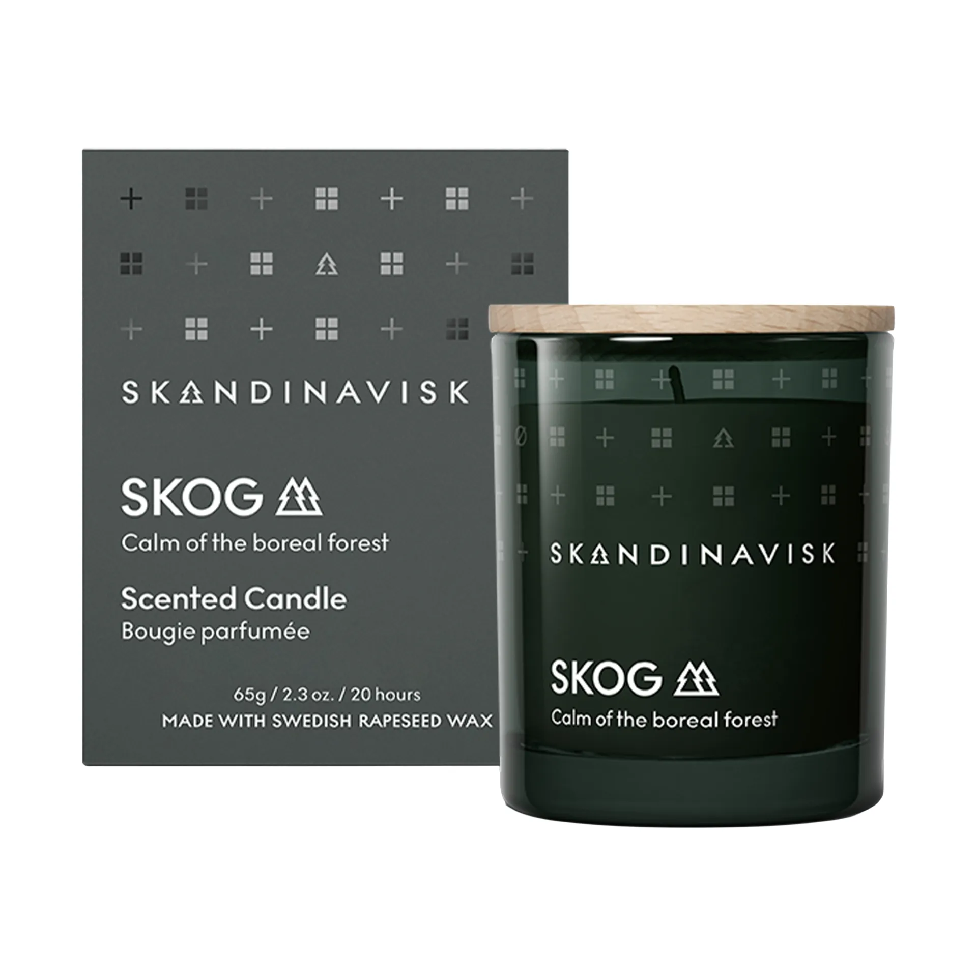 Skog doftljus med lock, 65 g Skandinavisk