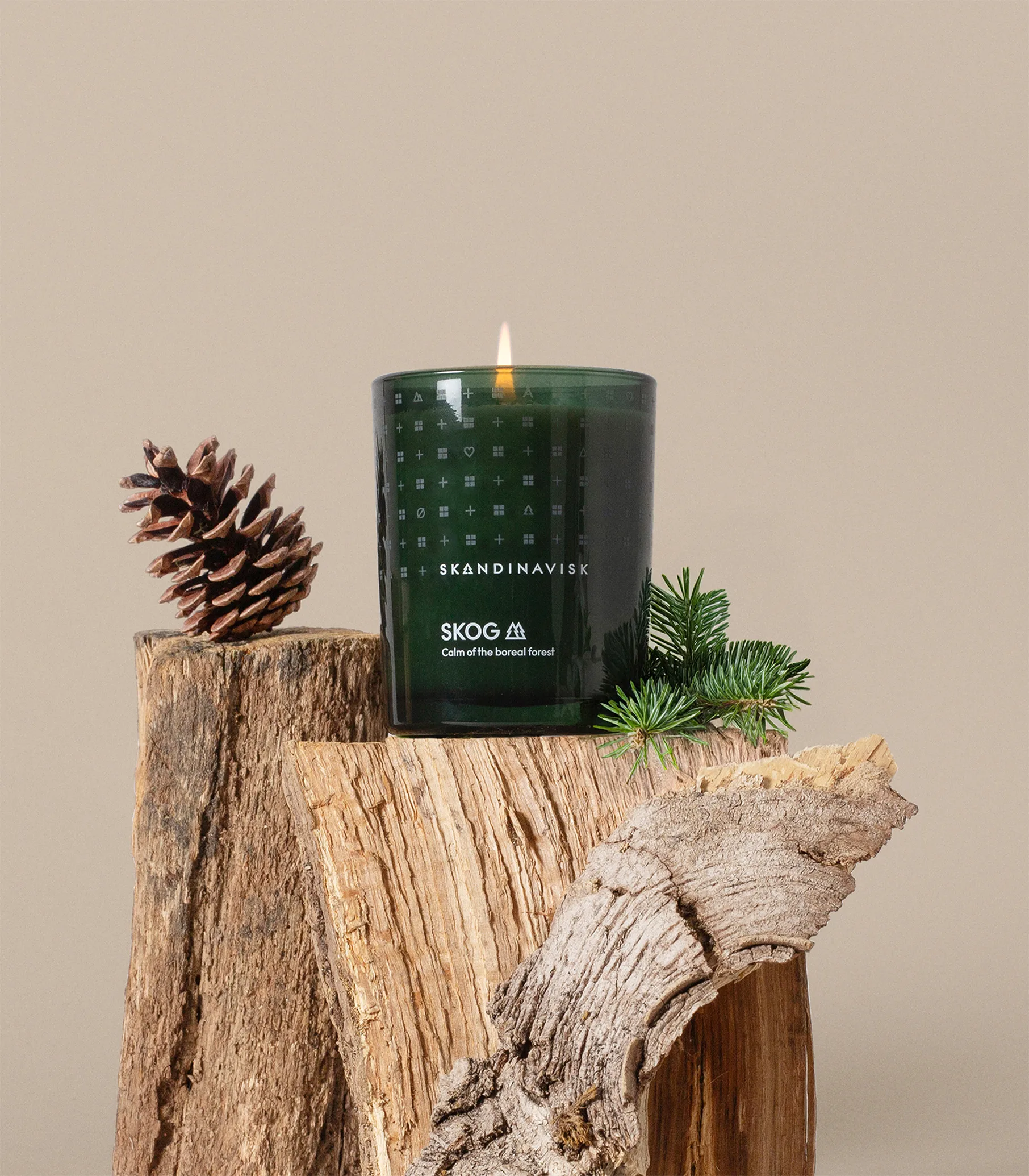 Skog doftljus med lock, 65 g Skandinavisk