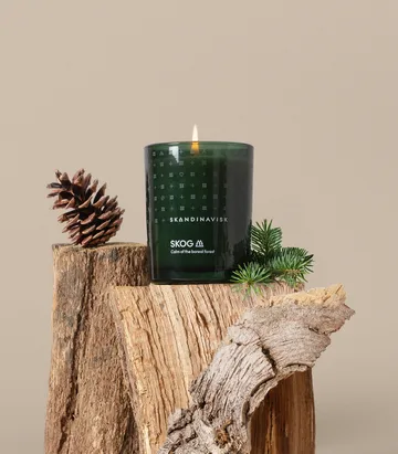 Skog doftljus med lock - 65 g - Skandinavisk