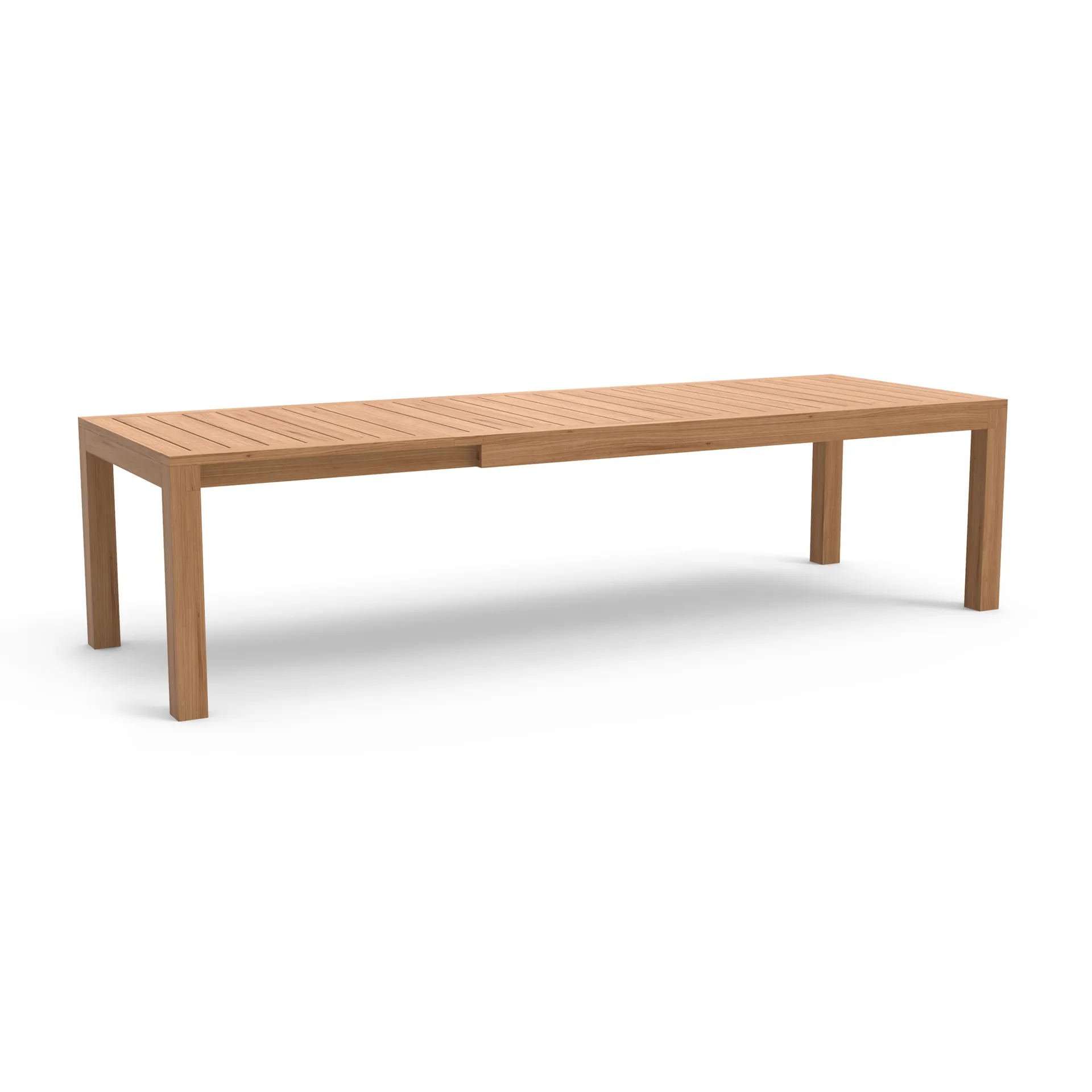 Laknäs utdragbart bord 210-295x90 cm, Teak Skargaarden