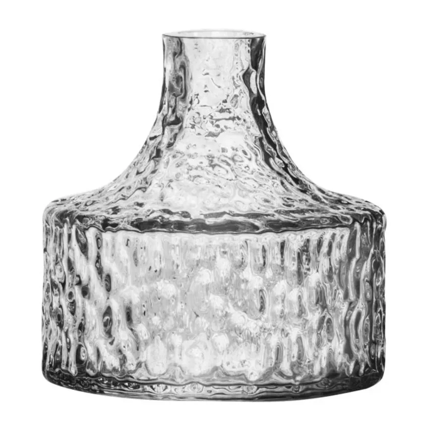 Kolonn vas struktur, 11 cm Skrufs Glasbruk
