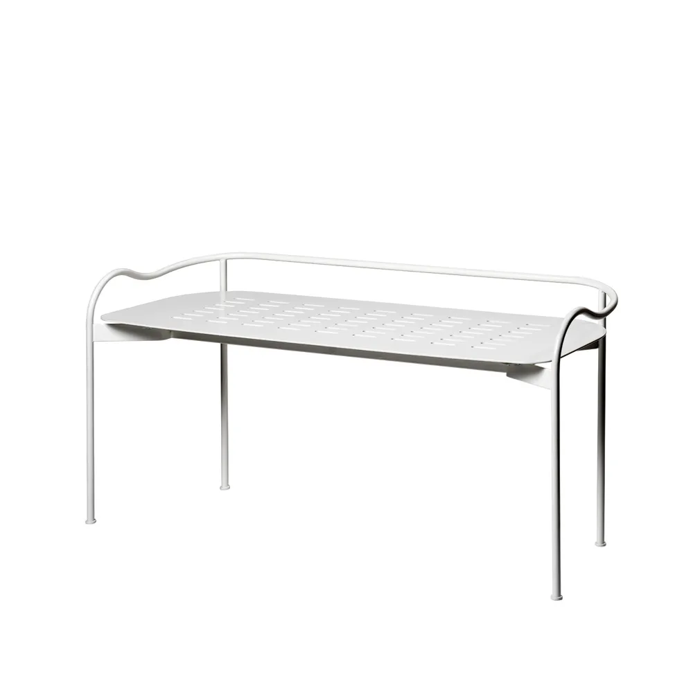 Bubble Outdoor bänk, Vit SMD Design