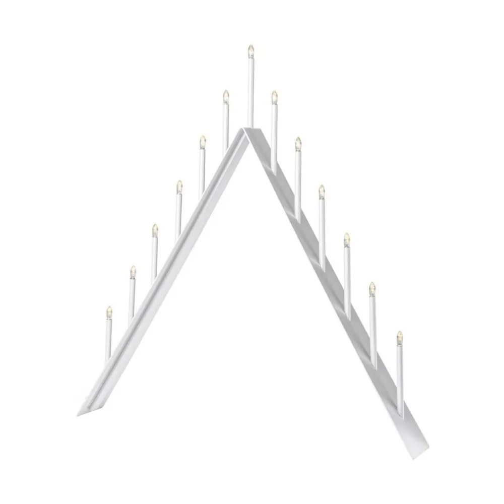 Spica 13 adventsljusstake, Vit SMD Design