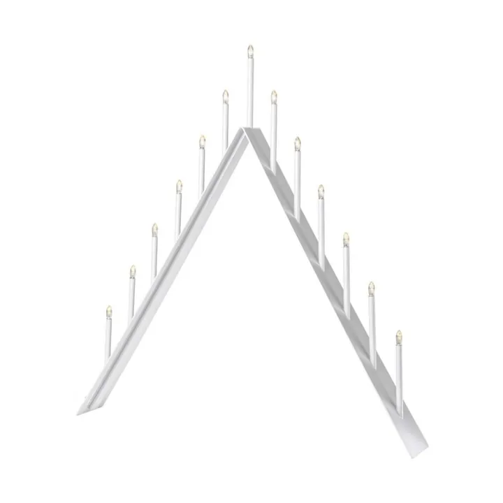 Spica 13 adventsljusstake - Vit - SMD Design