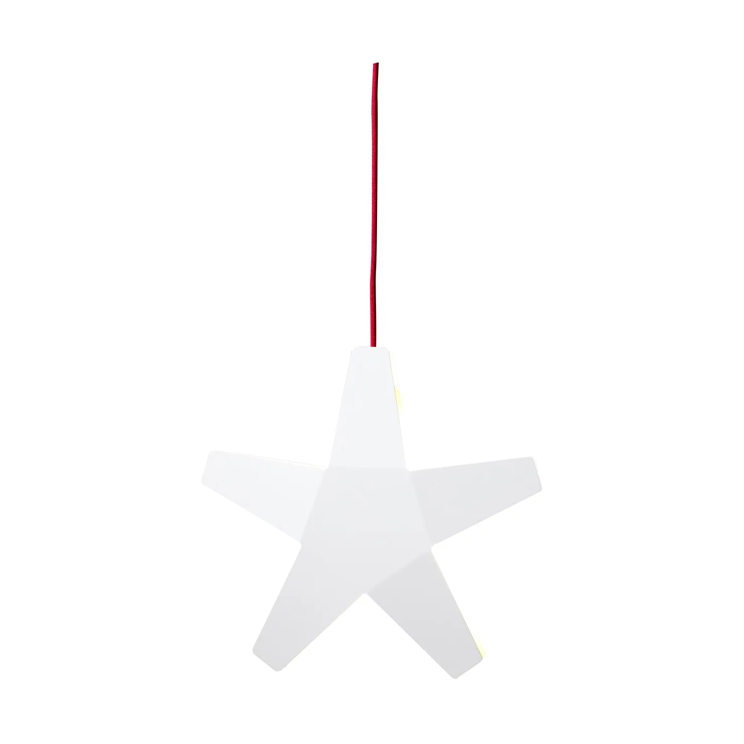 Stjärna adventsstjärna, vit SMD Design