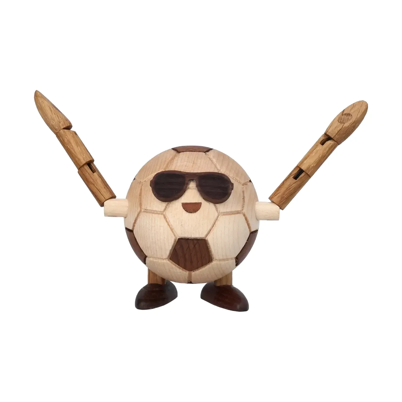 Billy Ball fotboll figur, Beige, 8x6,5x6,7 cm Spring Copenhagen