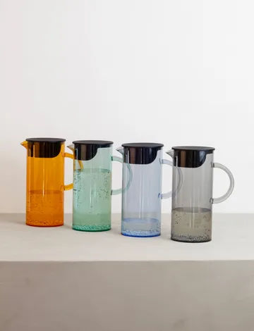 EM77 kanna med lock 1,5 L - Smoke - Stelton